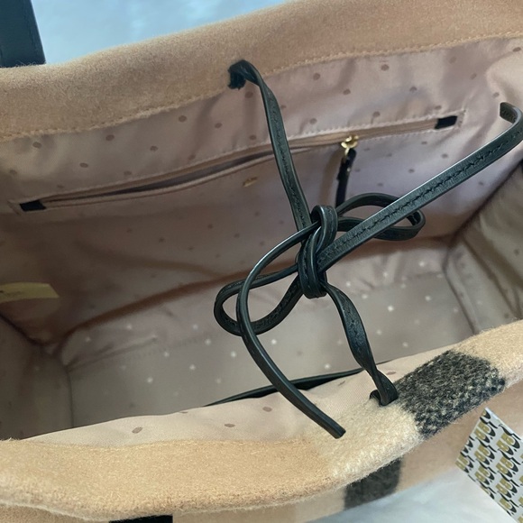 🎉HOST PIC🥳KATE SPADE Brown Wool Washington Purse - Picture 5 of 6
